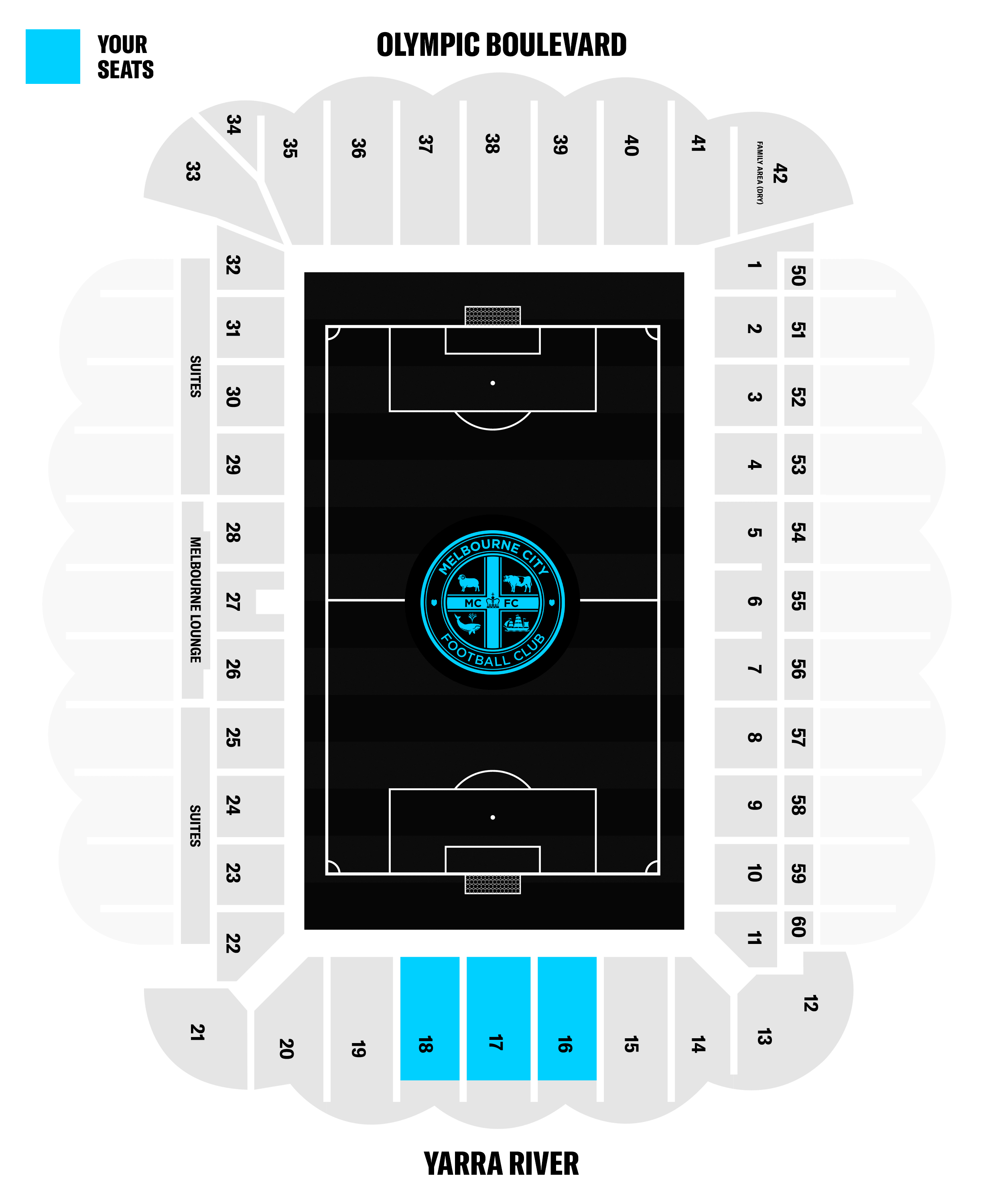Seating map